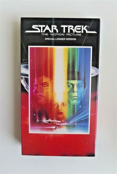 Star Trek The Movie Collection VHS 1993 6 Tape BOX Set