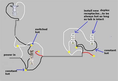 Diagram Four Way Switch Wiring Diagram With Duplex Wiringschemacom