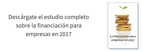 La Financiación Para Empresas En 2017 Pdf Mytriplea