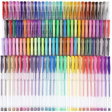 Ensemble De Stylos Gel De Couleur Pour Le Dessinlécritureles