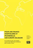 Pour une France hospitalière et fraternelle une Europe solidaire PCF fr