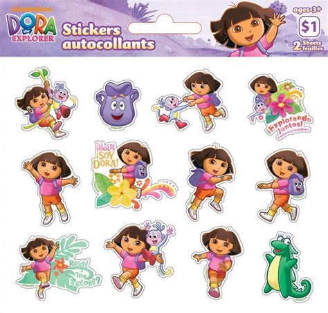 Dora The Explorer Printable Stickers