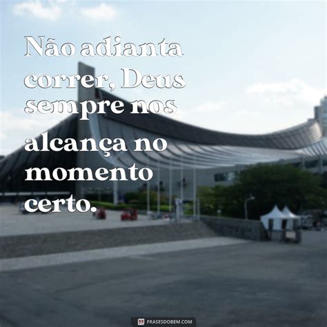 Descubra O Poder Das Frases Tudo Acontece No Tempo De Deus Frases Do Bem