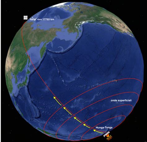 Ingv Gli Effetti Della Grande Eruzione Del Vulcano Hunga Tonga Hunga