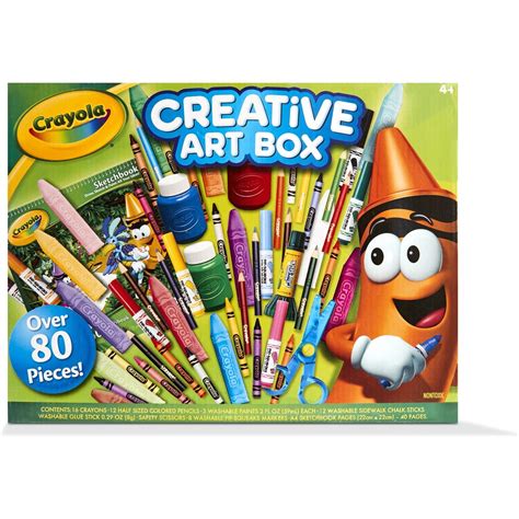 Crayola Creative Art Box | KmartNZ