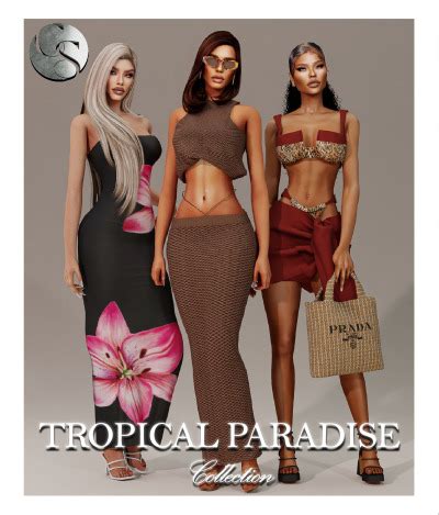 CAMUFLAJE Tropical Paradise Collection Dress Co Ord Bikini