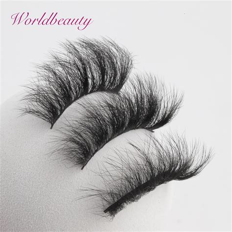 Worldbeauty 15 20mm Faux Mink Eye Lash 3d False Faux Cils Fake Fluffy Faux Mink Eyelash False