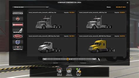 PACK DE CAMIONES AMERICANOS PARA EURO TRUCK SIMULATOR 2 1 44 Ats 1 44