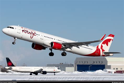 C GKFB Air Canada Rouge Airbus A321 211 WL Photo By Frederick Tremblay