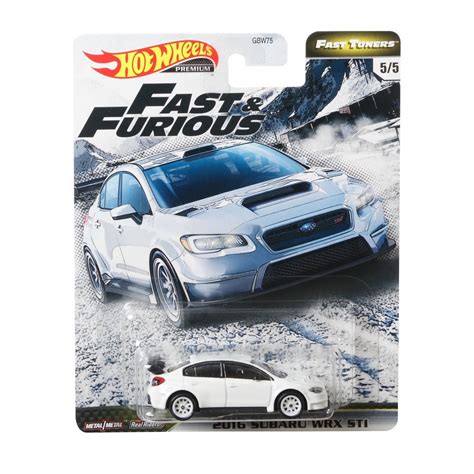 Hape Fast And Furious Hot Wheels Subaru Impreza WRX STI Vehicle GBW GJR Toys Shop Gr