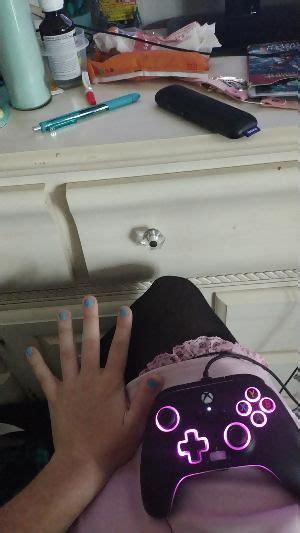 PornPic XXX Femboy Gamer Hours Is My Skirt Cute