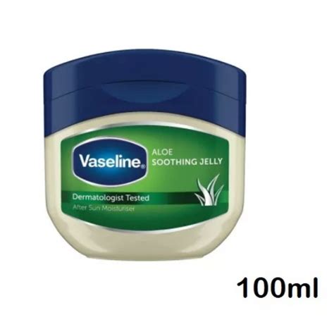 Vaseline Pure Petroleum Jelly Original Aloe Soothing Jelly 100