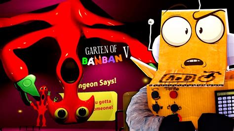 НОВЫЙ ГЕЙМПЛЕЙ БАНБАН 5 !? GARTEN OF BANBAN 5 ГЛАВА ГЕЙМПЛЕЙ РОБЗИ ...
