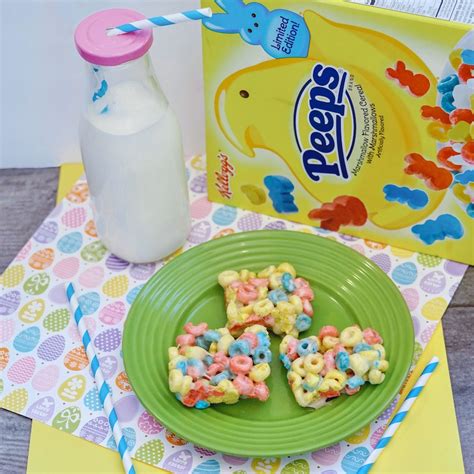 Easter Peeps Cereal Treats Recipe - From Val's Kitchen