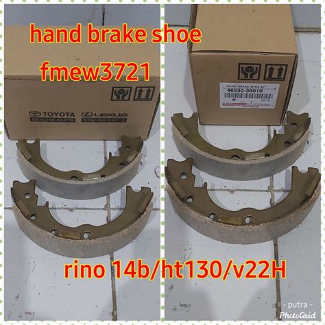 Jual HAND BRAKE SHOE KAMPAS REM TANGAN HINO DUTRO HT130 HT 130 RINO14B