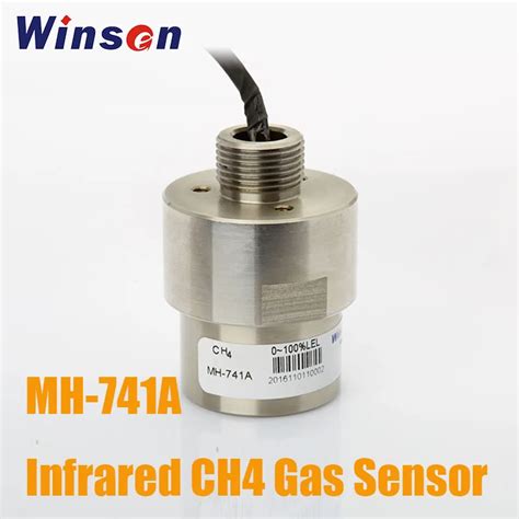 Sensor de gás uart winsen embutido ch4 sensor analógico de saída de