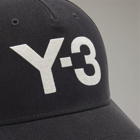 Adidas Y 3 Logo Cap Black Adidas Australia