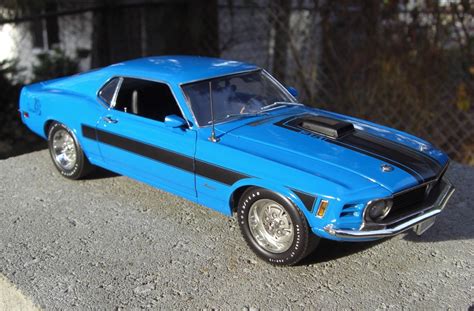 Grabber Blue 1970 Ford Mustang Sidewinder Fastback MustangAttitude