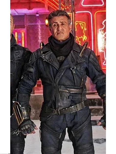 Stakar Ogord Guardians Of The Galaxy 3 Sylvester Stallone Leather Jacket