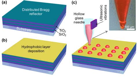 A Schematic Of The Distributed Bragg Reflector Dbr Substrate B