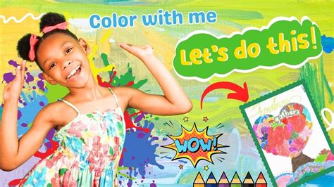 Coloring Adventure Vibrant Rainbow Tree Color With Me For Kids