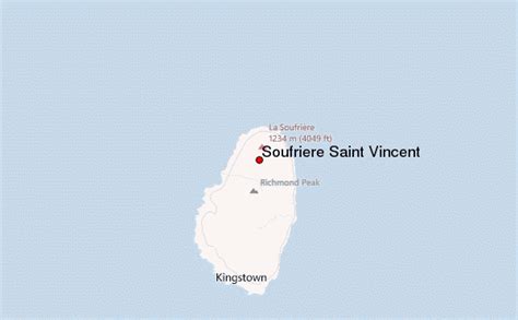 Soufriere Saint Vincent Mountain Information