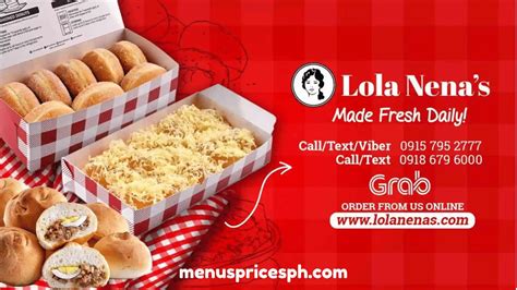 Lola Nena S Menu Prices Philippines