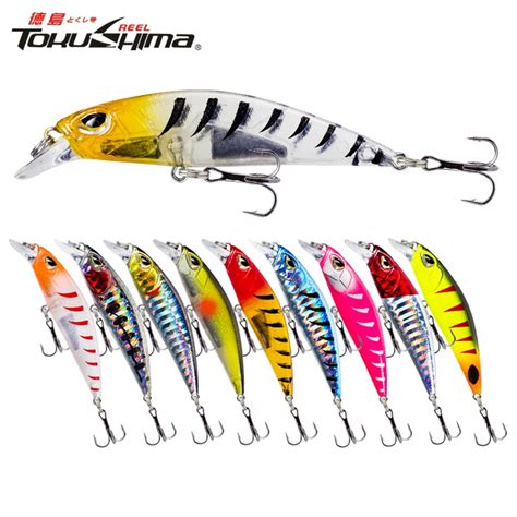 Pcs Laser Fishing Bait Lure Cm G Slow Sinking Minnow Casting Lure D