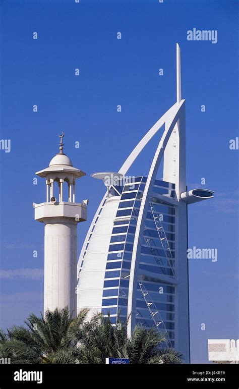 United Arab Emirates Dubai Five Star Hotel Burj Al Arab Minaret