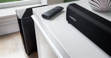 Tvb V Soundbar And Wireless Subwoofer Cambridge Audio