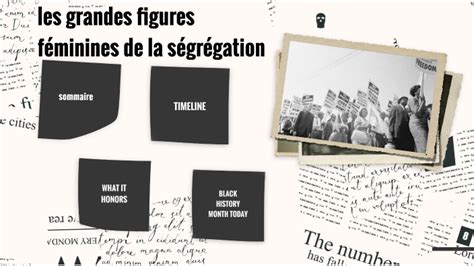 Les Grandes Figures Féminines De La Ségrégation By Juliette Cratere On