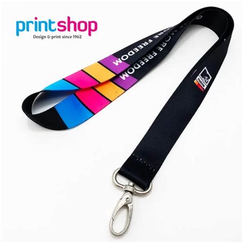 Multicolor Satin Lanyard With Fish Oval Hook 36 Inch X 16mm 20mm