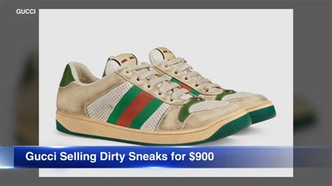 Gucci releases vintage sports style 'filthy' sneakers with distressed ...