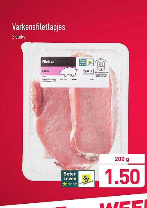 Varkensfiletlapjes Aanbieding Bij Aldi Folders Nl