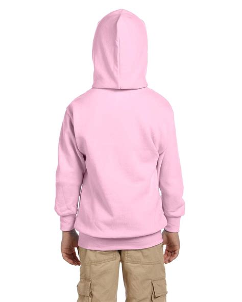 Hanes P473 Youth Ecosmart 5050 Pullover Hooded Sweatshirt