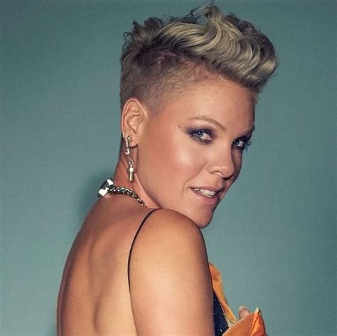 P Nk Hairstyles Pink Singer Hairstyles Short Hairstyles For Women