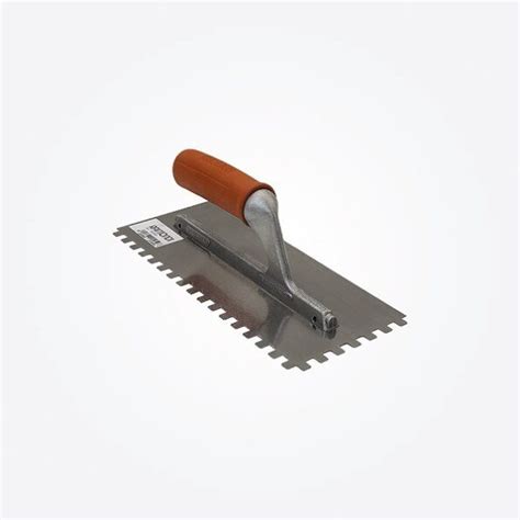 Large Notched Trowel With Various Notch Sizes 28x12cm Tilers Tools