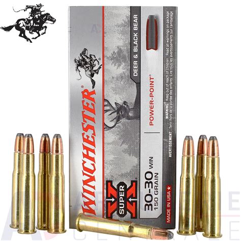 Winchester Super X Power Point 30 30 Win 150 Gr Armurerie Centrale