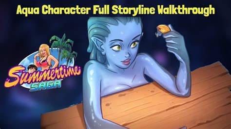 Summertime Saga V Aqua Character Full Storyline Walkthrough