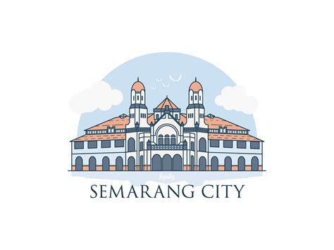 1000door or Lawangsewu Semarang Landmark 01 by TIRTO WALUYO on Dribbble