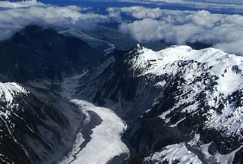 Glacial Valley in Southern Alps