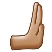 Rightwards Pushing Hand Medium Skin Tone Emoji