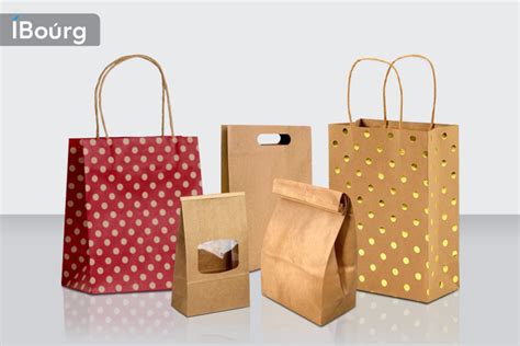 Paper Shopping Bags With Handles For Sustainable Retail Packaging