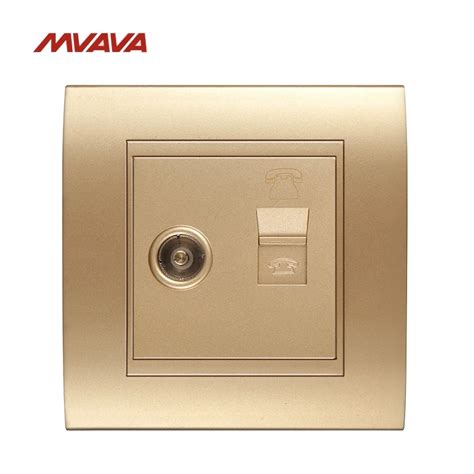 Manufacturermvava Tv Wall Socket Television And Rj11 Telephone Plug