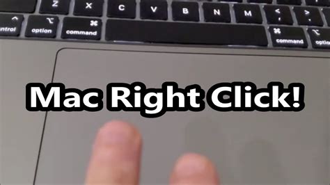 Macbook How To Right Click Youtube