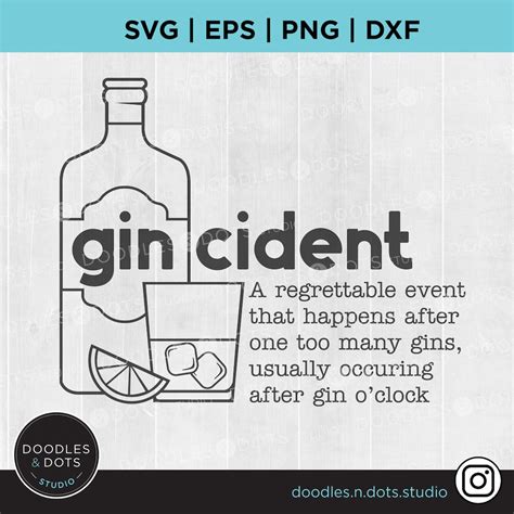 Gin Svg Bundle Gin Svg Gin Saying Svg Gin Bar Sign Svg Etsy Uk