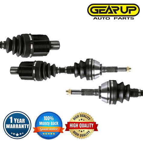 Pair Front Cv Axle Joint Assembly For Chevy Blazer Sport 4wd Awd Ls 4 3l 6 Cyl Car And Truck Parts