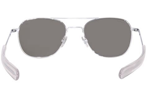 American Optical Original Pilot Gyn C Sunglasses Silver Grey