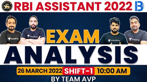 RBI Assistant Exam Analysis 2022 26 March Shift 1 Asked Questions