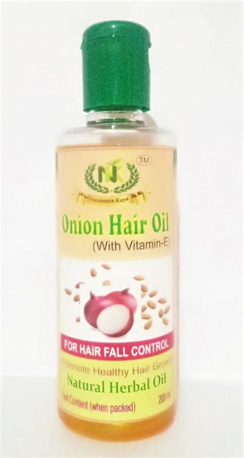 Onion Hair Oil Naveenya Kaya Healthcare Pvt Ltd